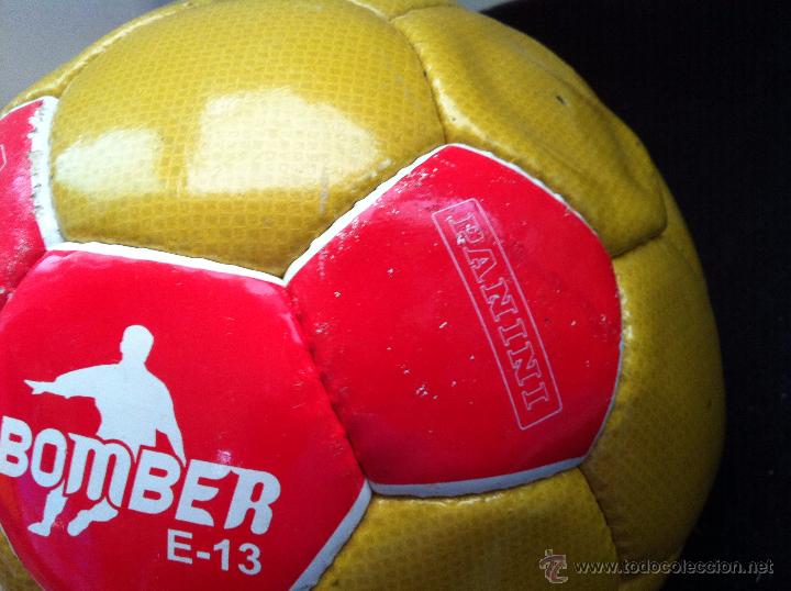 Coleccionismo deportivo: BALON DE FUTBOL, PROMOCION-OBSEQUIO EDICIONES PANINI. BOMBER E-13 - Foto 2