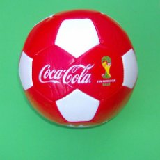 Coleccionismo deportivo: BALON PELOTA COCA COLA FIFA WORLD CUP BRASIL NUEVO SIN ESTRENAR 2014. Lote 54161686