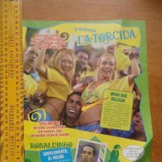 Coleccionismo deportivo: HOJA FUTBOL JUGADOR - BRASIL RONALDINHO RONALDIÑO