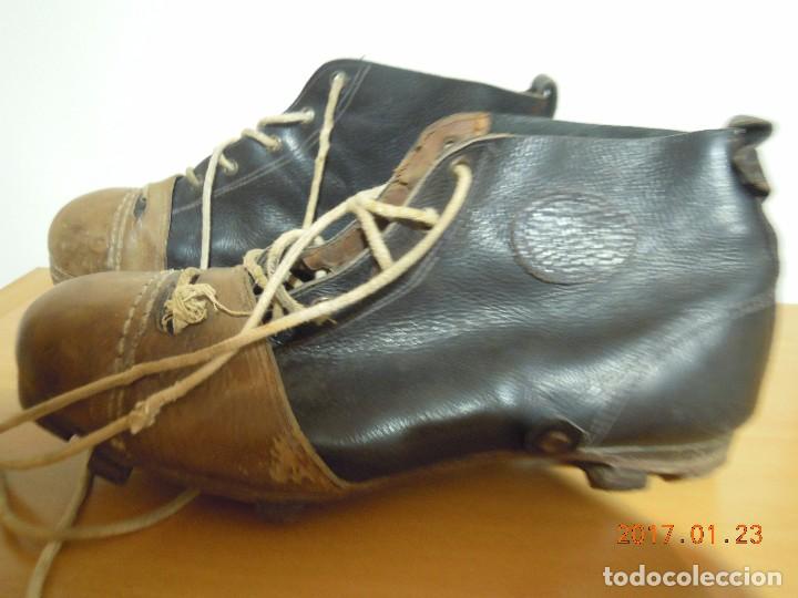 Botas futbol antiguas años 1920 1930 fabricadas - Sold through Direct Sale  - 73814243