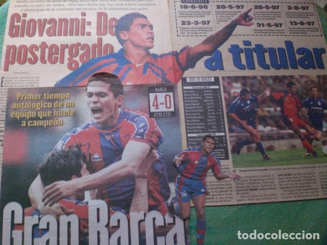 Coleccionismo deportivo: Rivaldo y Giovanni, jugadores brasile&ntilde;os Bar&ccedil;a - Foto 3