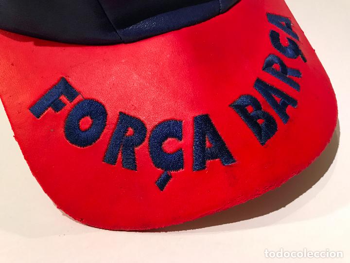 Coleccionismo deportivo: ANTIGUA GORRA FORZA BARCA - Foto 2