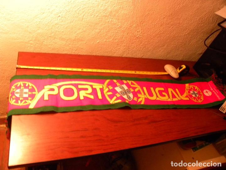 Coleccionismo deportivo: BUFANDA SELECCION PORTUGAL - Foto 1