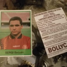 Coleccionismo deportivo: BOLLYCAO - CROMO ADHESIVO FUTBOL 1994 USA - CAMPEONATO MUNDIAL - SERGI BARJUAN