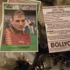 Coleccionismo deportivo: BOLLYCAO - CROMO ADHESIVO FUTBOL 1994 USA - CAMPEONATO MUNDIAL - ALBERT FERRER