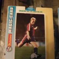 Coleccionismo deportivo: CROMO MATUTANO MAGIC CARD FICHA LIGA TEMPORADA 94-95 KOEMAN DEL FUTBOL CLUB BARCELONA