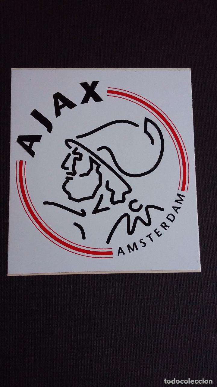 adhesivo / pegatina - ajax amsterdam - Comprar Material de Fútbol Antiguo en todocoleccion ...