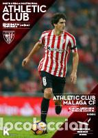 Coleccionismo deportivo: PROGRAMA ATHLETIC BILBAO-M&Aacute;LAGA 16-17 SAN MAMES - Foto 1