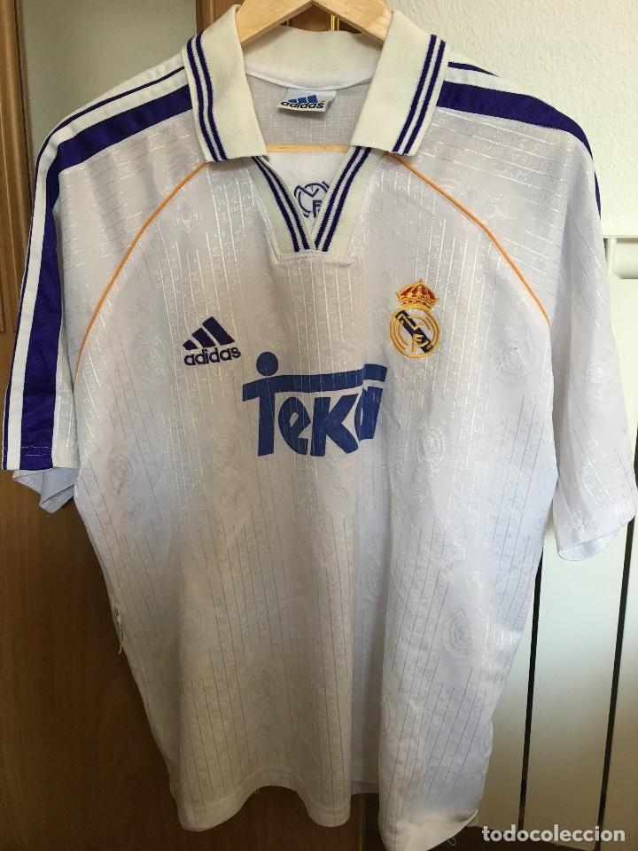 shirt camiseta futbol r real madrid teka adidas - Comprar Material de Fútbol Antiguo en ...