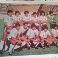Coleccionismo deportivo: MUNDIAL 1982.... FICHA ARGENTINA