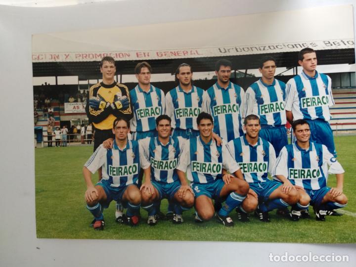 Coleccionismo deportivo: Fotograf&iacute;a fabril 1999/2000 22 x 15,5 - Foto 1