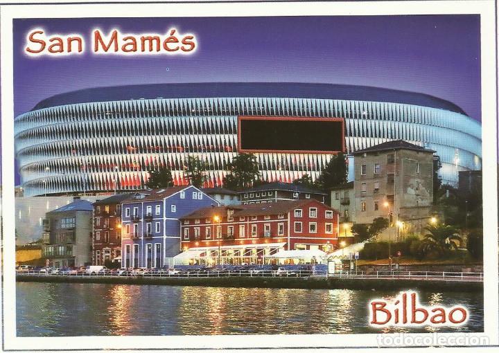 Coleccionismo deportivo: POSTAL DE ESTADIO SAN MAMES ATHLETIC DE BILBAO - Foto 1