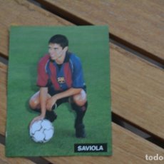 Collezionismo sportivo: RECORTE DE PERIODICO DEPORTIVO DE SAVIOLA (FC BARCELONA)