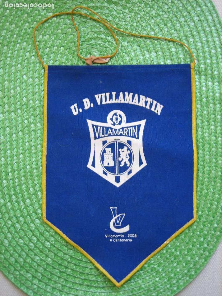 Coleccionismo deportivo: Banderin U.D Villamartin - Foto 1