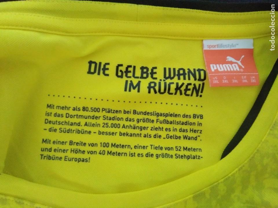 Coleccionismo deportivo: Camiseta Borussia Dortmund - Foto 4