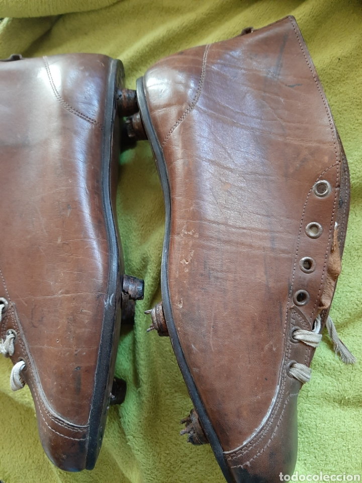Coleccionismo deportivo: Antiguas botas de f&uacute;tbol - Foto 6