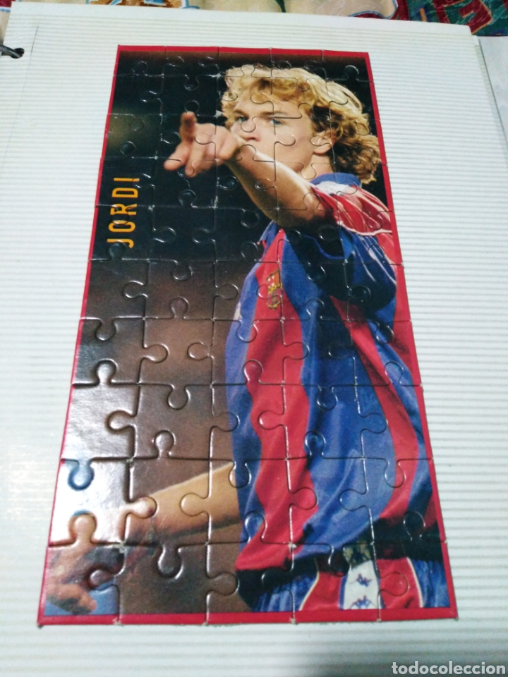 Coleccionismo deportivo: F.C.Barcelona puzzles ( 9 en total ) - Foto 1