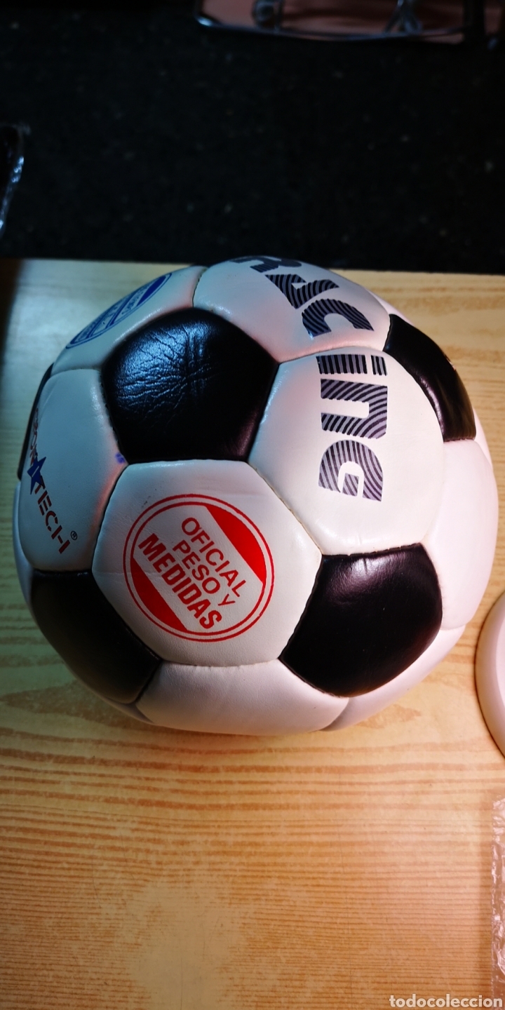 Coleccionismo deportivo: Pelota racing - Foto 3