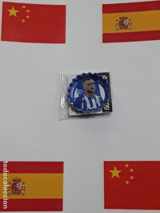 Collectionnisme sportif: Coleccion grefuchapas grefu chapas grefusa liga santander 2019 2020 19 20 alaves guidetti 200 puntos