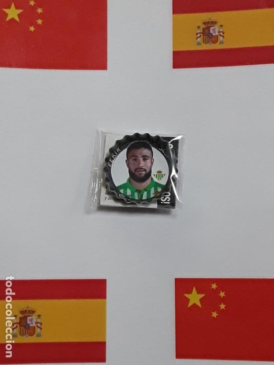 Collectionnisme sportif: Coleccion grefuchapas grefu chapas grefusa liga santander 2019 2020 19 20 betis fekir 340