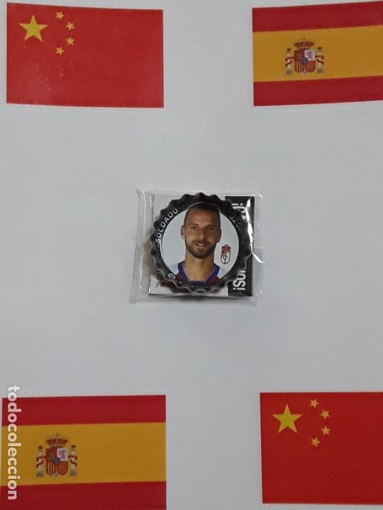 Collectionnisme sportif: Coleccion grefuchapas grefu chapas grefusa liga santander 2019 2020 19 20 granada soldado 320