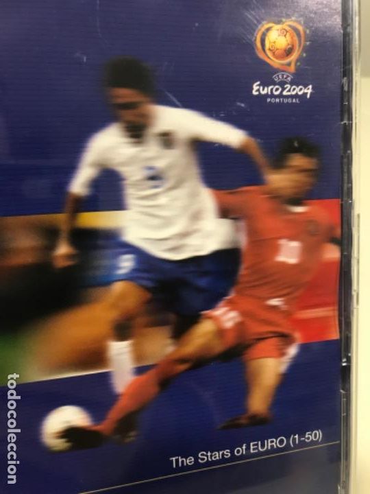 Collectionnisme sportif: DVD Uefa Euro 2004 The Stars of Euro (1-50) F&uacute;tbol