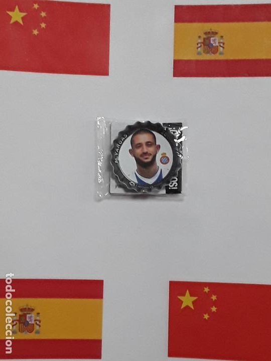 Collectionnisme sportif: Coleccion grefuchapas grefu chapas grefusa liga santander 2019 2020 19 20 espanyol vargas 280