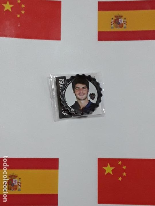 Collectionnisme sportif: Coleccion grefuchapas grefu chapas grefusa liga santander 2019 2020 19 20 levante melero 300