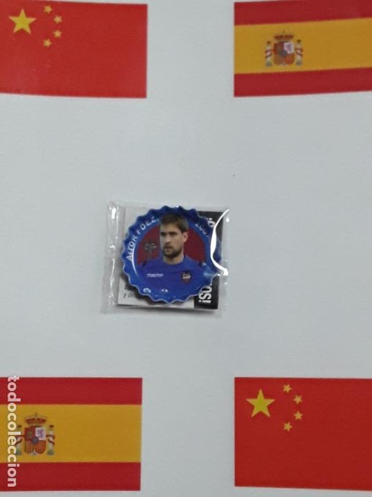 Collectionnisme sportif: Coleccion grefuchapas grefu chapas grefusa liga santander 2019 2020 19 20 levante aitor fdez 200