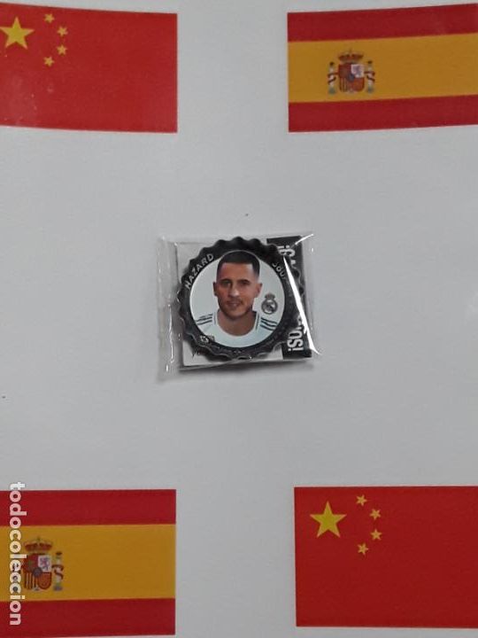 Collectionnisme sportif: Coleccion grefuchapas grefu chapas grefusa liga santander 2019 2020 19 20 real madrid hazard 380
