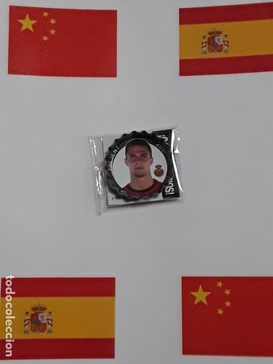 Collectionnisme sportif: Coleccion grefuchapas grefu chapas grefusa liga santander 2019 2020 19 20 mallorca valjent 280