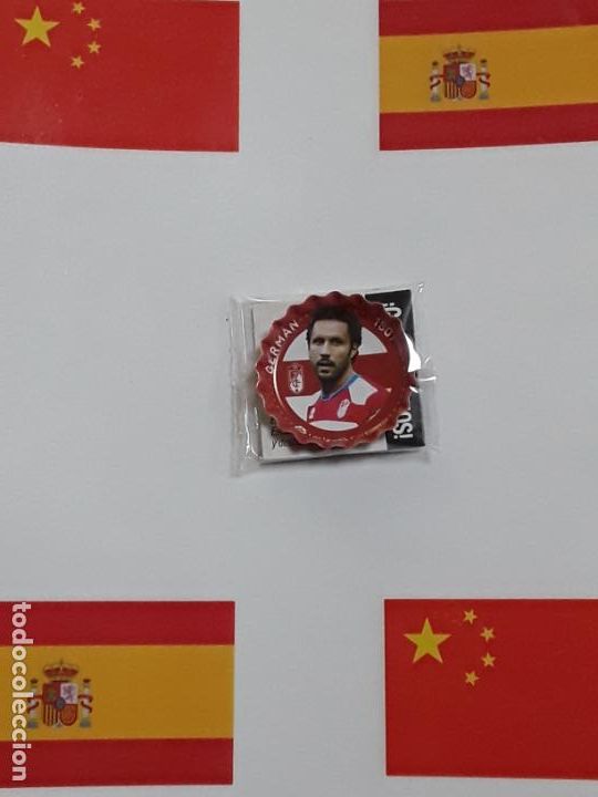 Collectionnisme sportif: Coleccion grefuchapas grefu chapas grefusa liga santander 2019 2020 19 20 Granada German 180