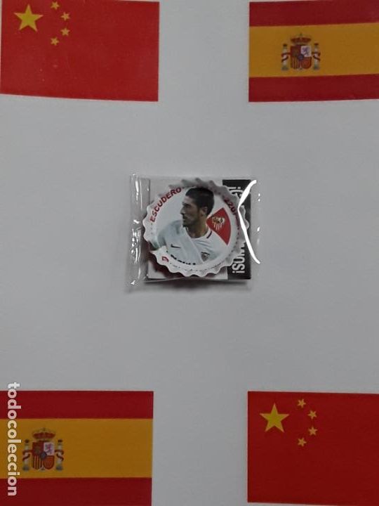 Collectionnisme sportif: Coleccion grefuchapas grefu chapas grefusa liga santander 2019 2020 19 20 sevilla escudero 220