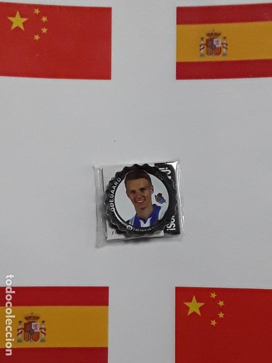 Collectionnisme sportif: Coleccion grefuchapas grefu chapas grefusa liga santander 2019 2020 19 20 real sociedad odegaard 300