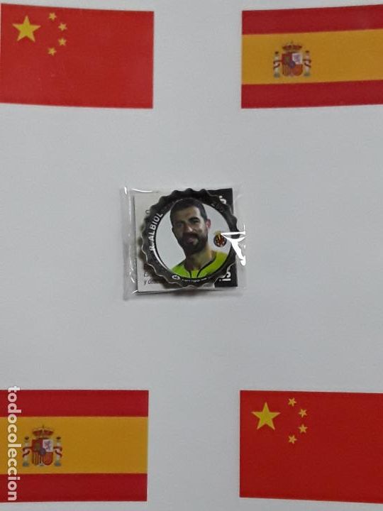 Collectionnisme sportif: Coleccion grefuchapas grefu chapas grefusa liga santander 2019 2020 19 20 villarreal albiol 260