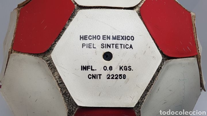 Coleccionismo deportivo: BALON MUNDIAL MEXICO 86 - Foto 6