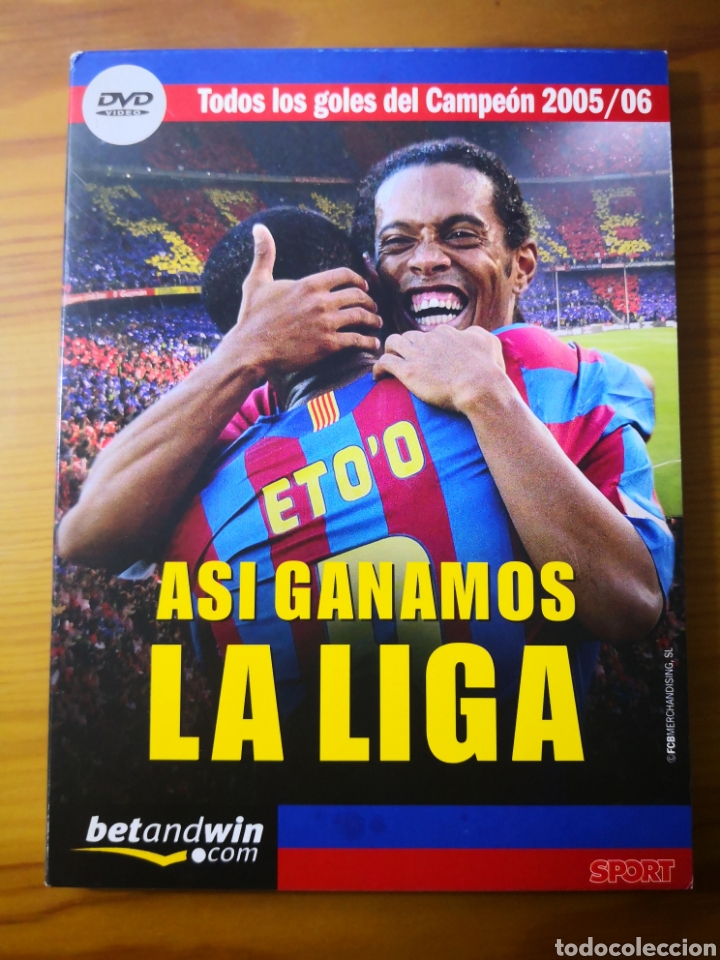 Coleccionismo deportivo: DVD ASÍ GANAMOS LA LIGA, BARÇA CAMPEÓN 2005/2006