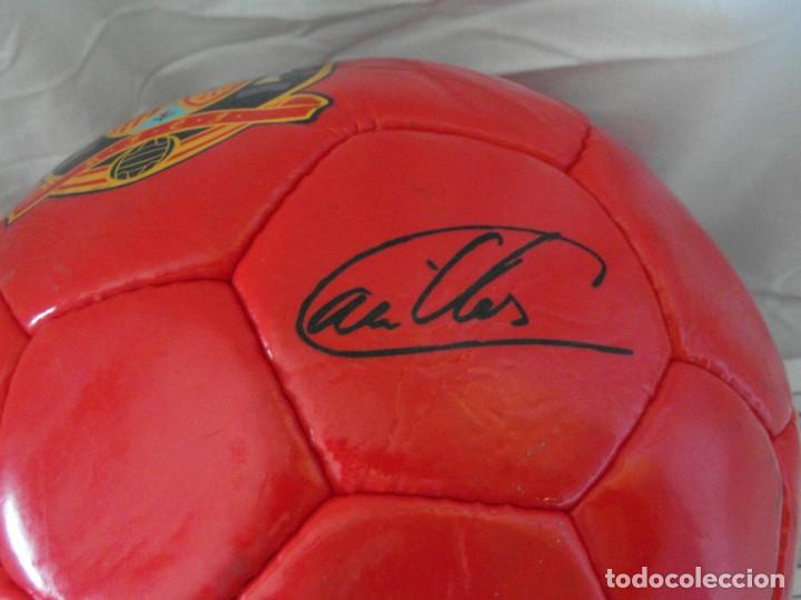 Coleccionismo deportivo: Balón de fútbol de la selección española campeona del mundial,con firmas. - Foto 5 - 192320736