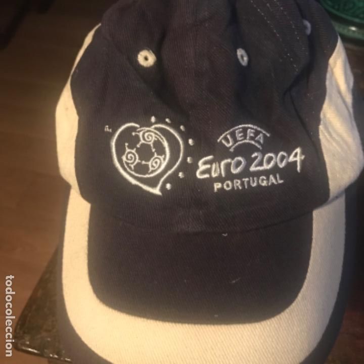 Coleccionismo deportivo: Gorra Uefa Euro 2004 Portugal. MasterCard - Foto 1