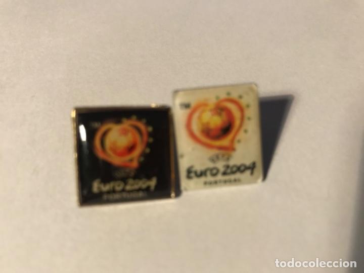 Collectionnisme sportif: Pins Oficiales Euro 2004 Portugal. Se venden juntos.