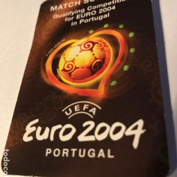 Match Schedule Uefa Euro 04 Portugal Qualify Comprar Material De Futbol Antiguo En Todocoleccion Match Schedule Uefa Euro 04 Portugal Qualify Comprar Material De Futbol Antiguo En Todocoleccion