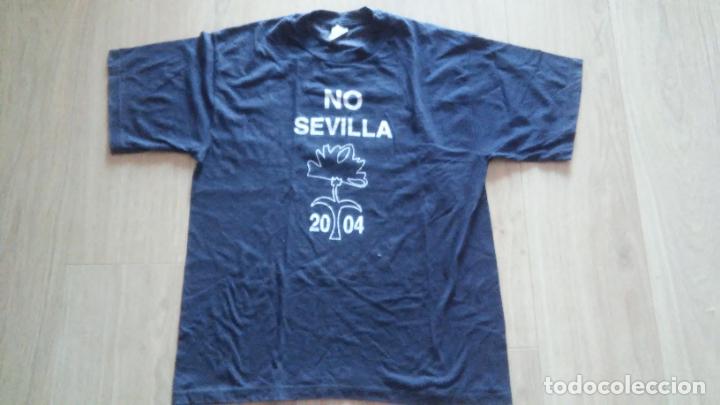 Collectionnisme sportif: CAMISETA ULTRAS MALAKA HINCHAS MALAGA FUTBOL FRENTE BOKERON HOOLIGANS HINCHAS TALLA L XL SEVILLA NO
