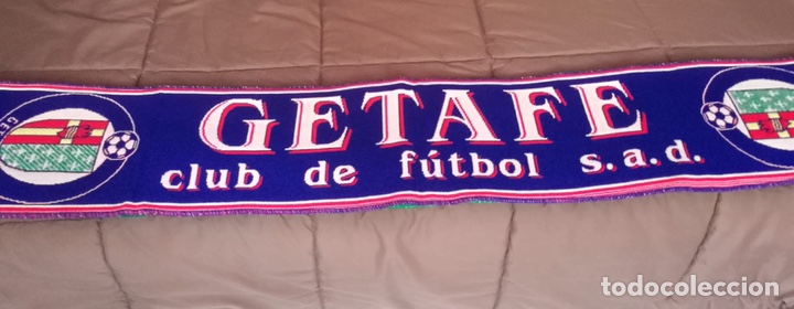 Coleccionismo deportivo: Bufanda oficial Getafe CF - Foto 1