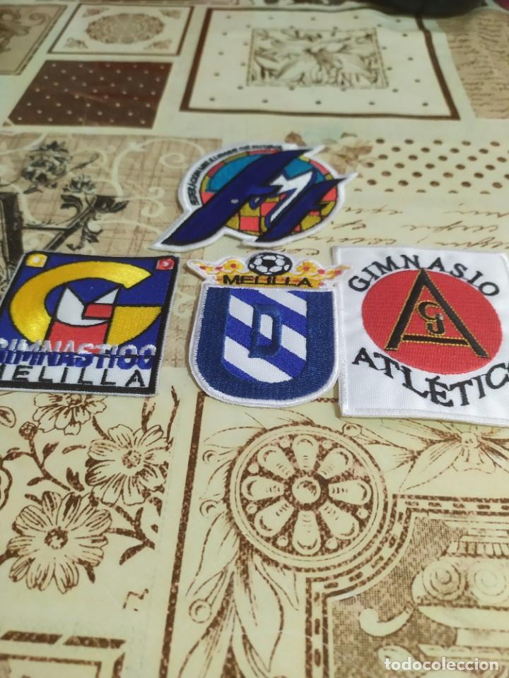 Collezionismo sportivo: Escudos Bordados F&uacute;tbol Melilla