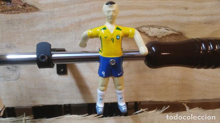 Coleccionismo deportivo: Perchero Jugadores de Futbolin Leyendas - Foto 4