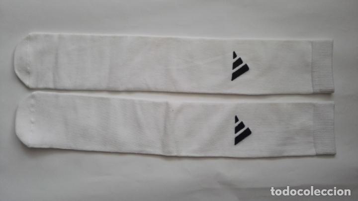 Coleccionismo deportivo: CALCETINES BLANCOS ADIDAS - Foto 1