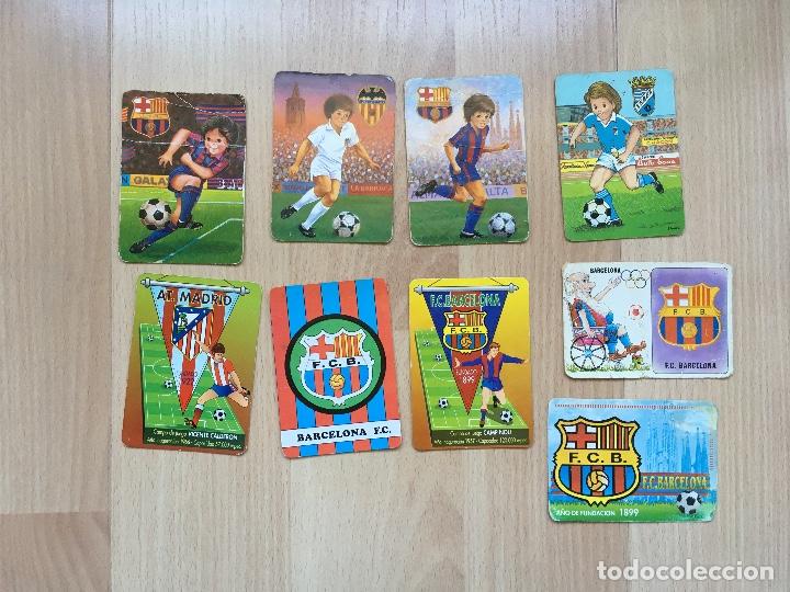 Coleccionismo deportivo: H6. LOTE CALENDARIOS FUTBOL