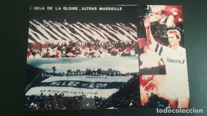 Collectionnisme sportif: FOTOMONTAJE ULTRAS MARSELLA MARSEILLE FRANCIA FRANCE A&Ntilde;OS 90