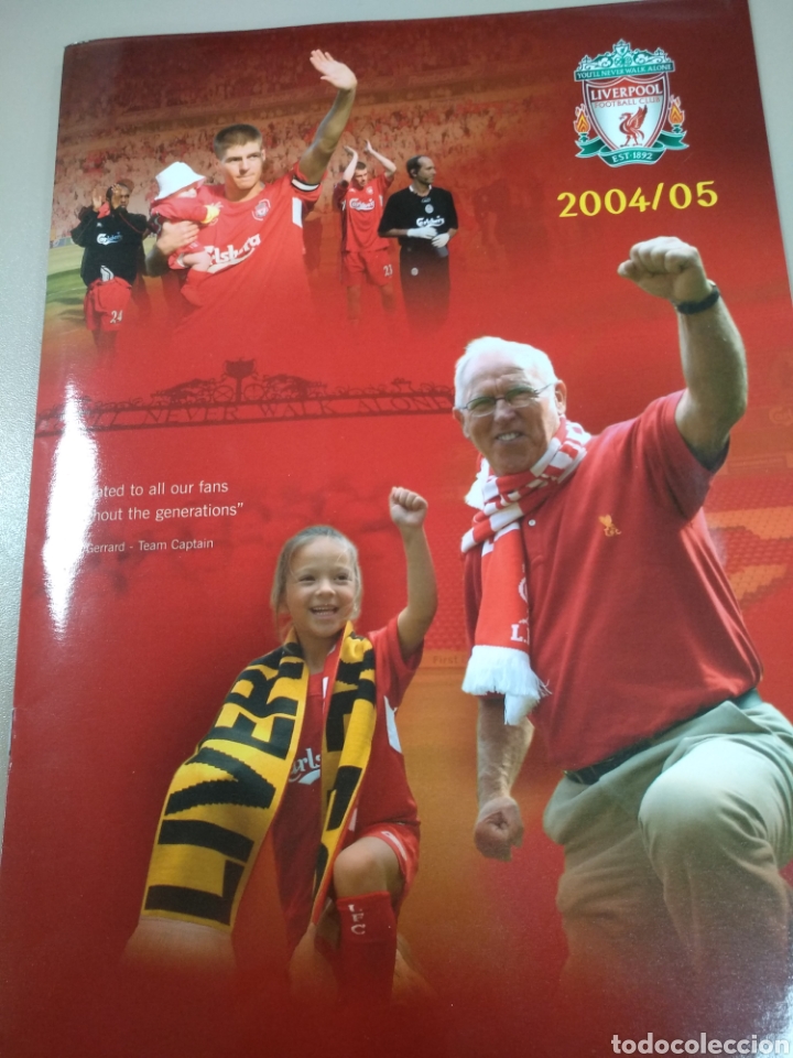 Coleccionismo deportivo: Folleto Liverpool - Foto 1