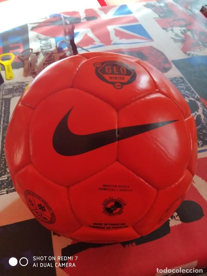 balón de futbol antiguo nike geo winter - Buy Old Equipment todocoleccion - 209898132